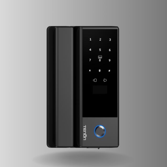 Cerradura inteligente K5 Tenon: Puerta de vidrio - corrediza/abatible